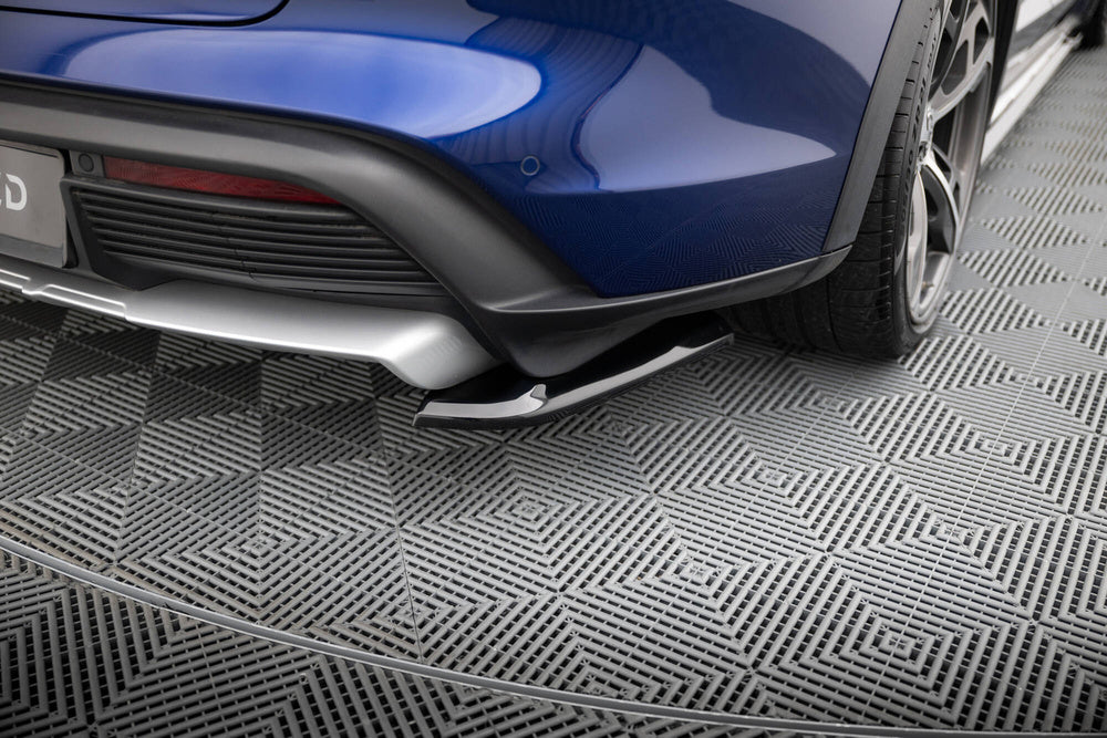 Rear Side Splitters suitable for Porsche Taycan Cross Turismo 4S