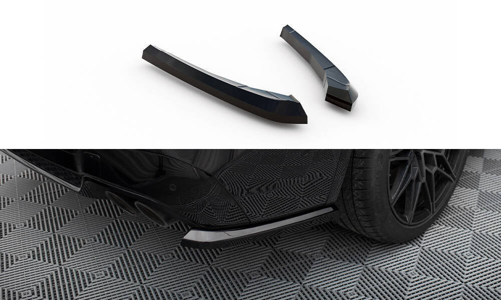 FOR BMW - X3 M - F97/ F97 FACELIFT - REAR SIDE SPLITTERS - V1