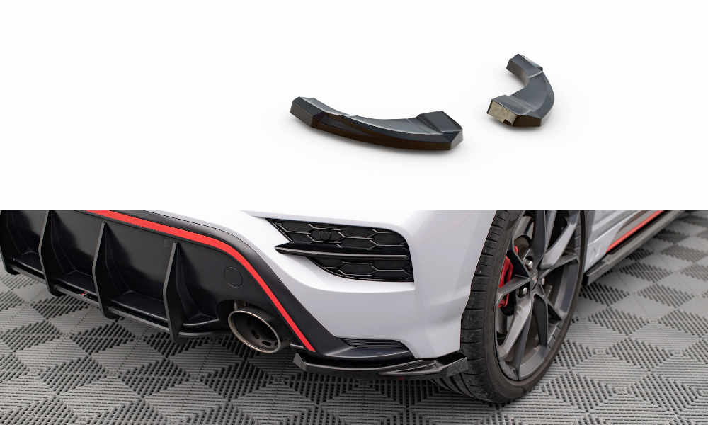 Rear Side Splitters V.1 suitable for Hyundai Kona Mk1