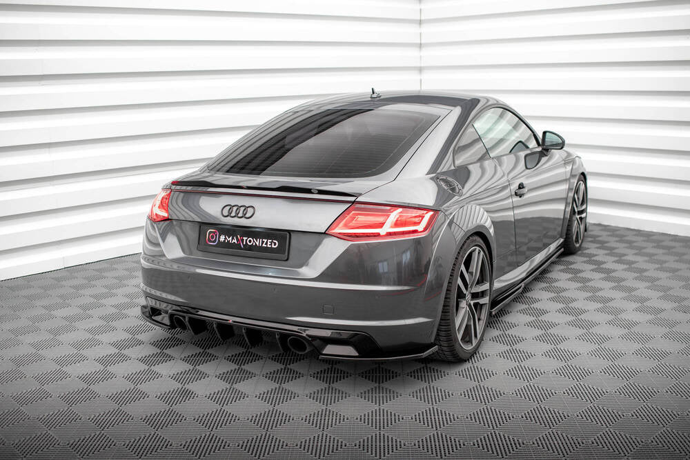FOR AUDI - TT S-LINE 8S - REAR SIDE SPLITTERS - V2