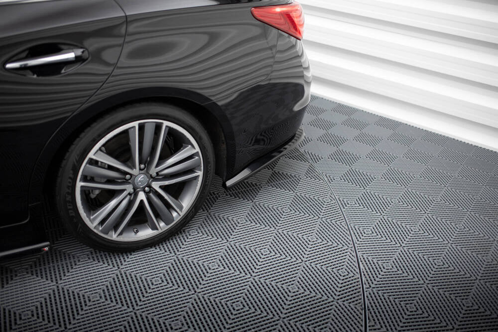 INFINITI - Q50 S - MK1 - REAR SIDE SPLITTERS - V2 – Maxton Design Canada