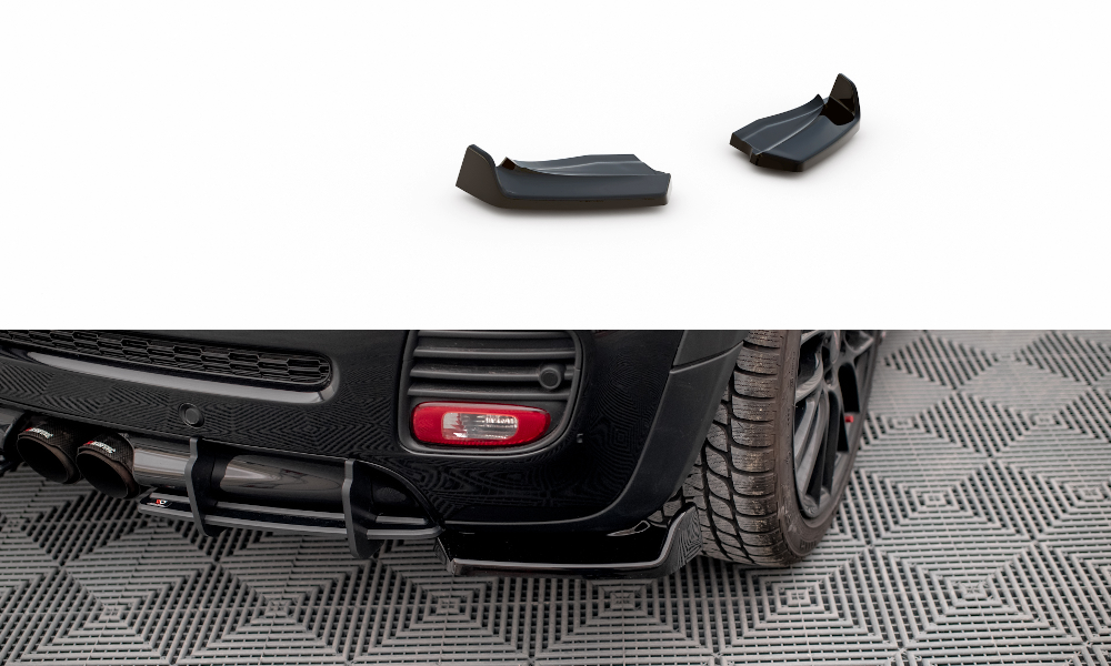 Rear Side Splitters V.2 suitable for Mini Cooper John Cooper Works R56