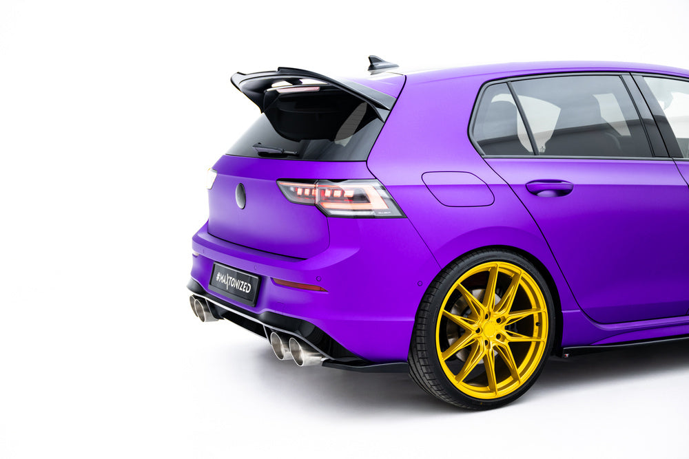 Golf R Mk8 Rear Volkswagen - Golf R - MK8/ Mk8 Facelift - Rear Side Splitters - V2 ...