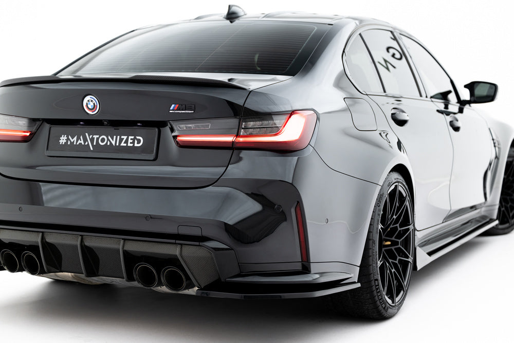 Rear Side Splitters V.3 suitable for BMW M3 Sedan / Touring G80 / G81