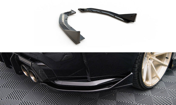 BMW - 4 SERIES - G82 - M4 - REAR SIDE SPLITTERS - V4