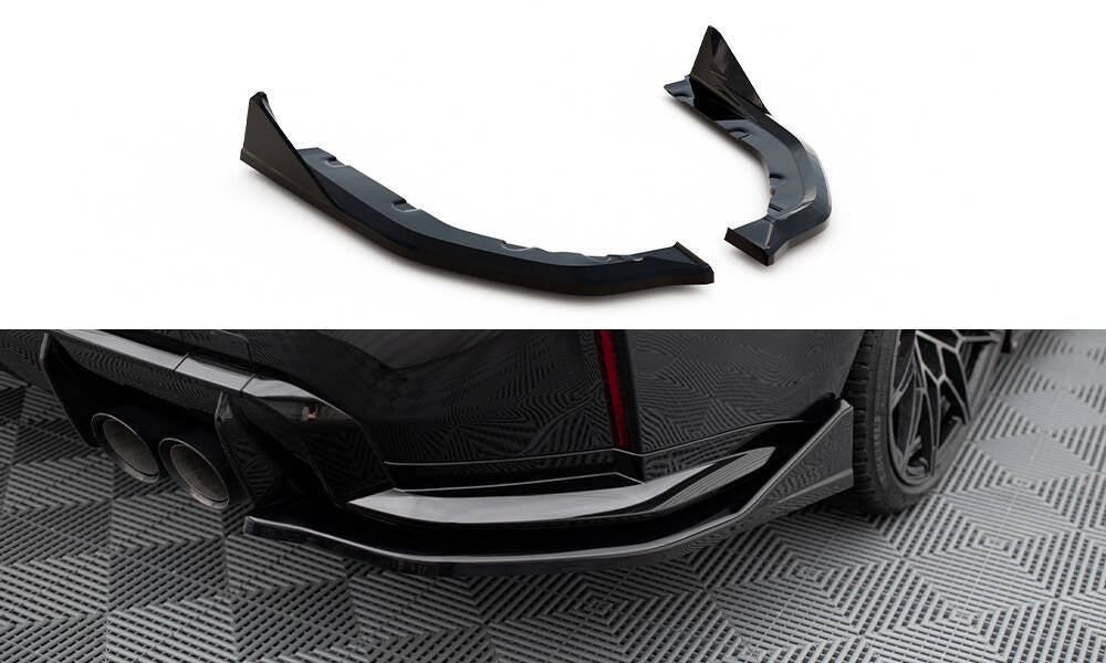 FOR BMW - M3 - G80 - CSL LOOK - REAR SIDE SPLITTERS - V4