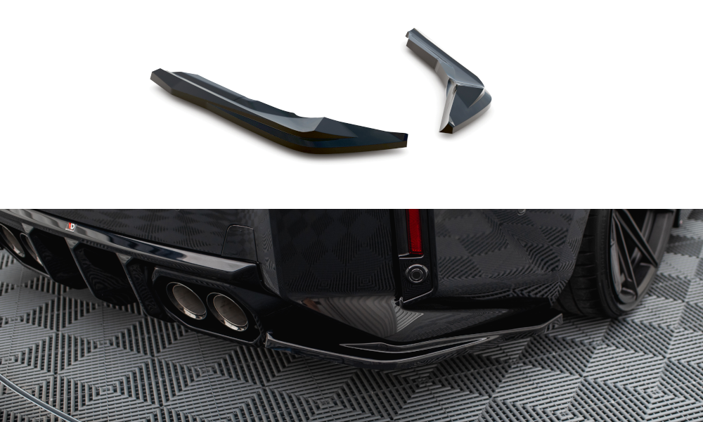 FOR BMW - M2 - G87- REAR SIDE SPLITTERS - V5 (FOR REAR VALANCE V2)