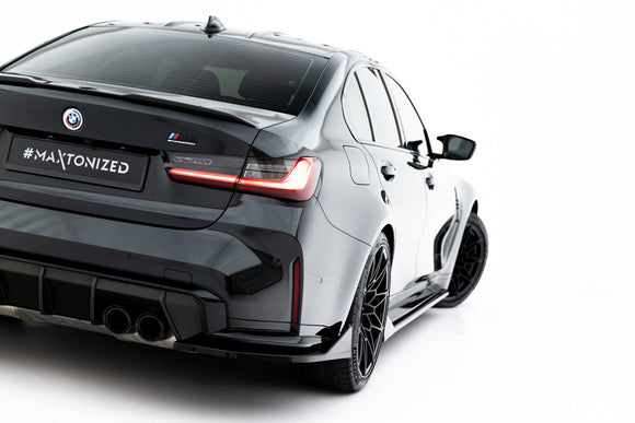 BMW - M3 Sedan / Touring - G80 / G81 - Rear Side Splitters - V5