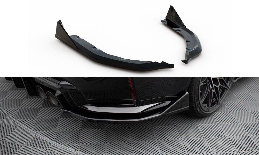 FOR BMW - M3 - G80 - CSL LOOK - REAR SIDE SPLITTERS - V6