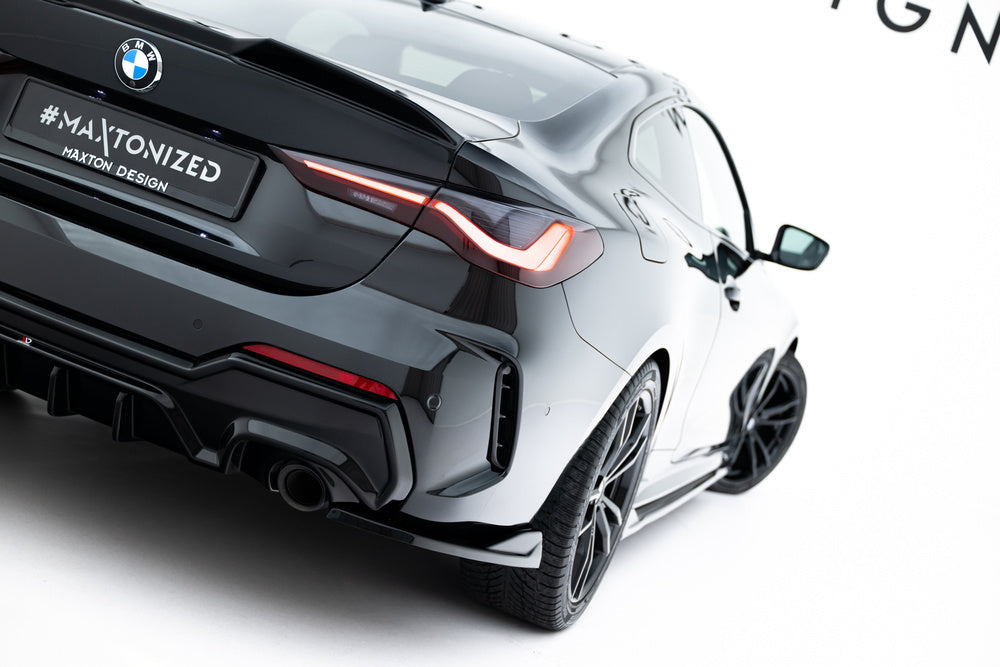 Rear Side Splitters V.8 suitable for BMW 4 M-Pack G22 / G23 / G22 Facelift / G23 Facelift
