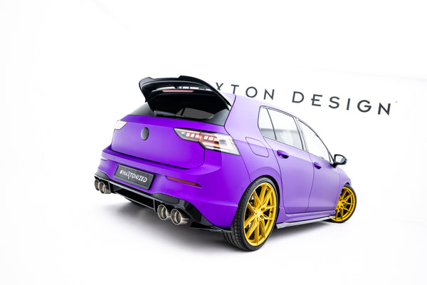 FOR VOLKSWAGEN - GOLF R - MK8/ MK8 FACELIFT - REAR SIDE SPLITTERS - V8