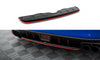 SUBARU - WRX STI - MK1 - REAR SPLITTER - V2 (GLOSS BLACK + RED)