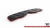 SUBARU - WRX STI - MK1 - REAR SPLITTER - V2 (GLOSS BLACK + RED)