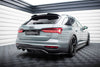 Audi - C8 - A6 Allroad - Rear Splitter (with vertical bars)