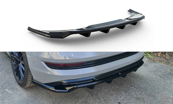 AUDI - E-TRON S-LINE - REAR SPLITTER (WITH VERTICAL BARS)