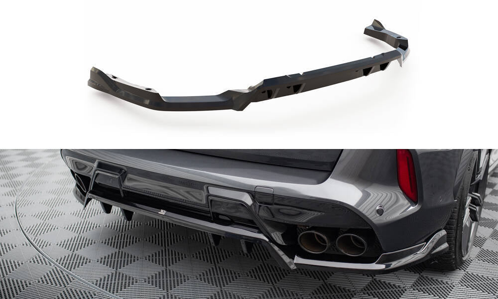Rear Splitter (With Vertical Bars) suitable for BMW X5 M F95 / F95 Facelift