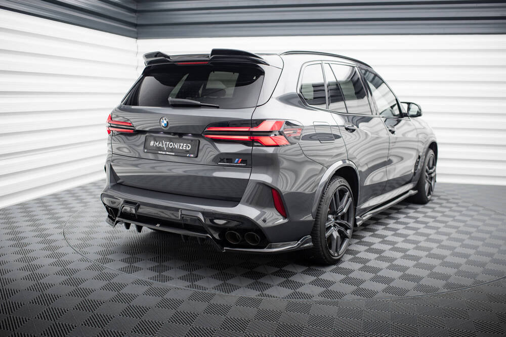BMW - X5M - F95 FACELIFT - REAR SPLITTER (WITH VERTICAL BARS) – Maxton ...
