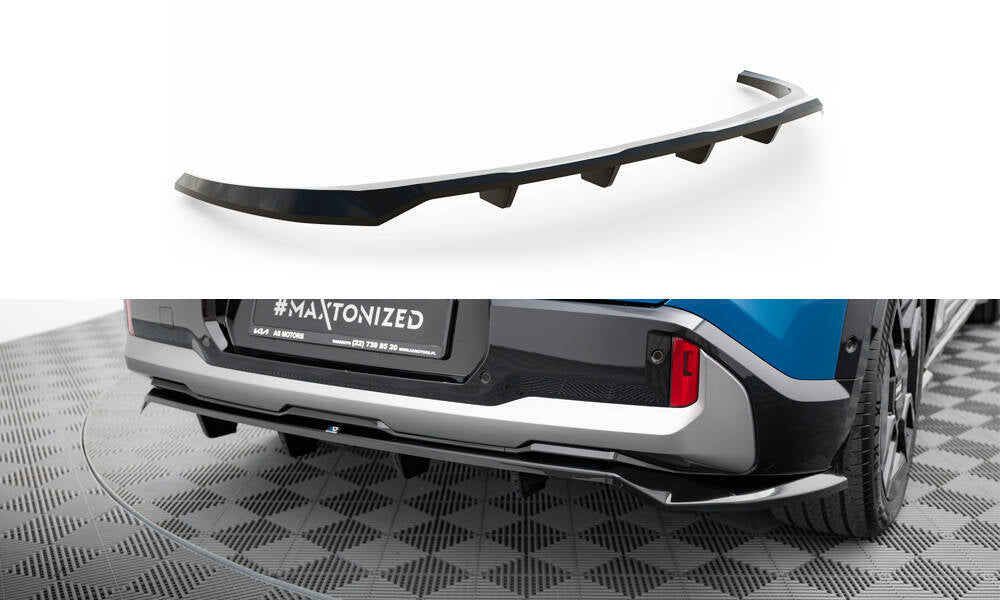 Rear Splitter (With Vertical Bars) suitable for Kia EV9 GT-Line Mk1