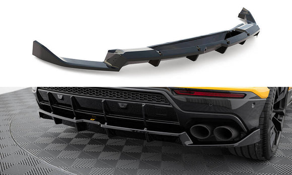 LAMBORGHINI URUS - MK1 - CENTRAL REAR SPLITTER (WITH VERTICAL BARS)