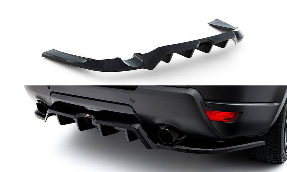 Rear Splitter (With Vertical Bars) suitable for Land Rover Range Rover Sport Mk2