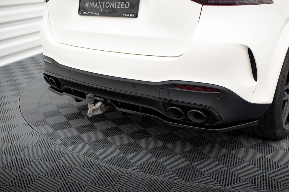 Rear Splitter (With Vertical Bars) suitable for Mercedes-AMG GLE 53 / 63 W167 / W167 Facelift