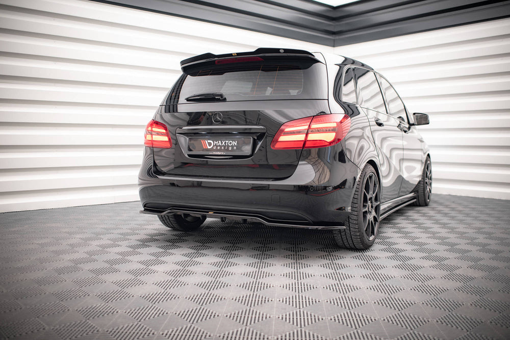 Mercedes - Benz B Class - W246 Facelift - Rear Splitter (with vertical ...