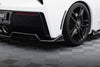 CHEVROLET - CORVETTE - C7 - REAR SPLITTER (WITH VERTICAL BARS) + REAR SIDE SPLITTERS