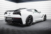 CHEVROLET - CORVETTE - C7 - REAR SPLITTER (WITH VERTICAL BARS) + REAR SIDE SPLITTERS