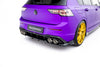 Volkswagen - Golf R - MK8/ Mk8 Facelift - Rear Splitter (with vertical bars) - V1