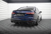 Audi - A4 S-Line - B9 Facelift - Rear Splitter (with vertical bars) - V2