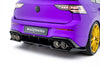 Volkswagen - Golf R - MK8/ Mk8 Facelift - Rear Splitter (with vertical bars) - V2