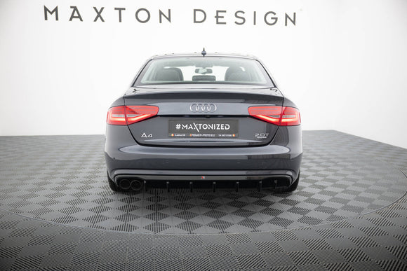Audi - A4 B8 Facelift - Rear Valance (Single side dual exhaust version)