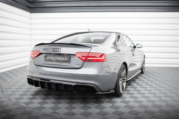 Audi - S5 / A5 S-Line - B8 Facelift  - Rear Valance (Single side dual exhaust version)