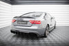 AUDI - B8.5 S5 / A5 S-LINE  - COUPE / SPORTBACK - REAR VALANCE  (SINGLE SIDE DUAL EXHAUST VERSION)