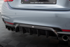 BMW - 4 Series - COUPE / GRAN COUPE / CABRIO M-PACK - F32 / F36 / F33 (VERSION WITH DUAL EXHAUST ON BOTH SIDES) - REAR VALANCE