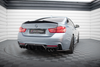BMW - 4 Series - COUPE / GRAN COUPE / CABRIO M-PACK - F32 / F36 / F33 (VERSION WITH DUAL EXHAUST ON BOTH SIDES) - REAR VALANCE