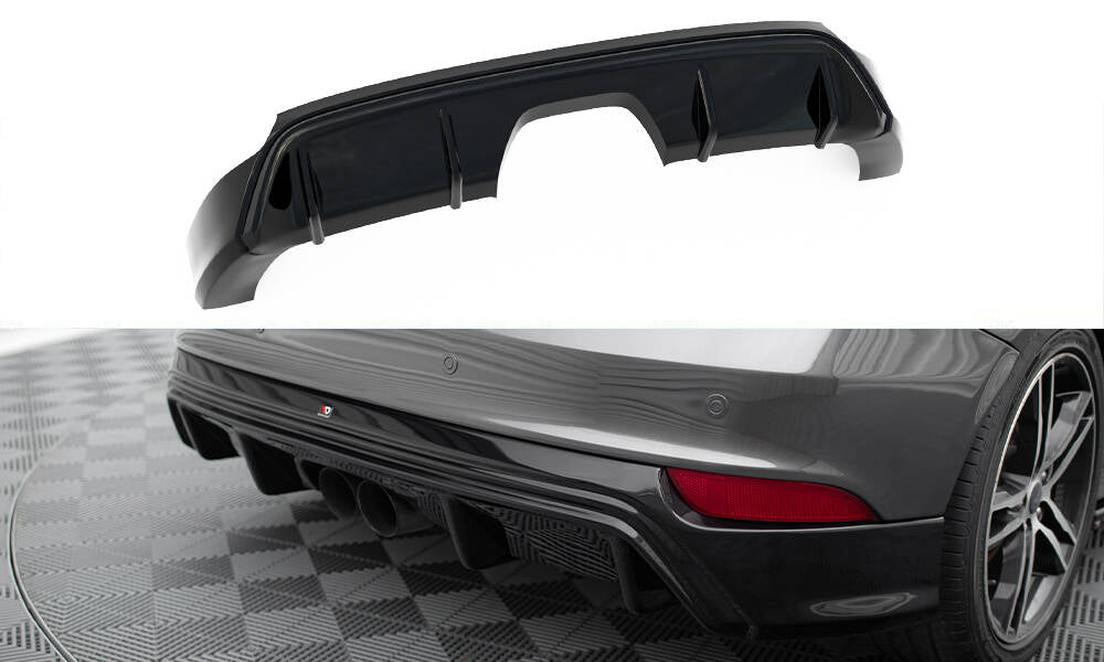 Rear Valance suitable for Ford Focus ST Mk3 Facelift (RS-LOOK)