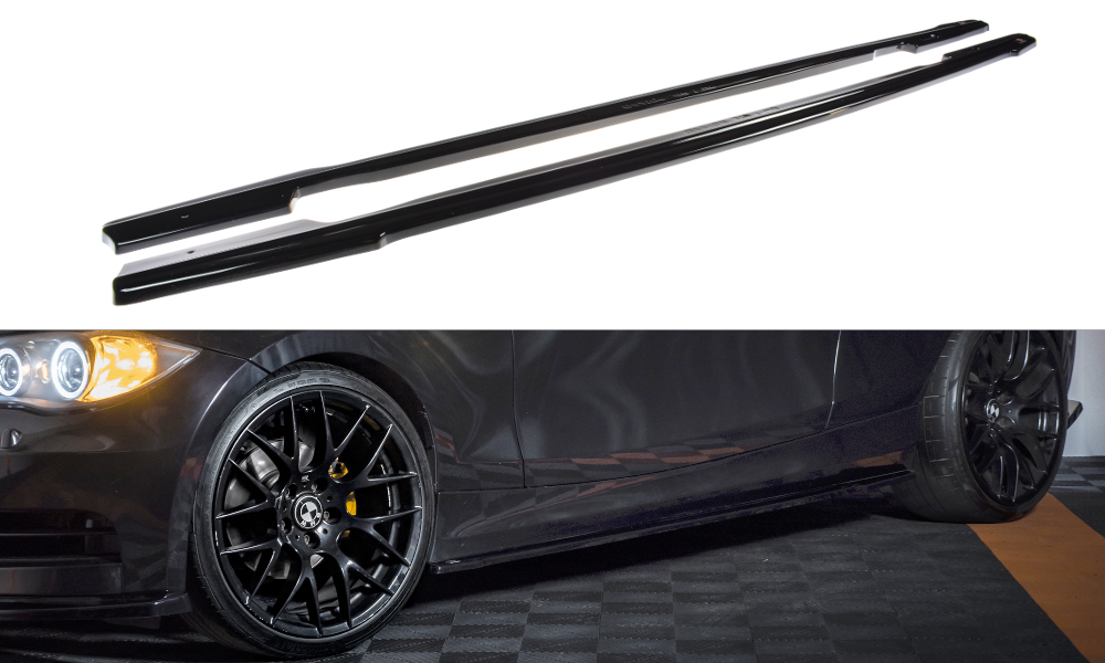 FOR BMW - 1 SERIES - E81/ E87 FACELIFT - SIDE SKIRTS DIFFUSERS