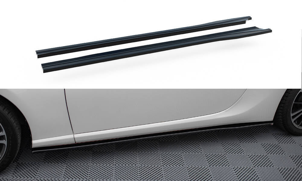 FOR SUBARU - BRZ MK1 / TOYOTA - GT86 FACELIFT - SIDE SKIRTS DIFFUSERS - V1