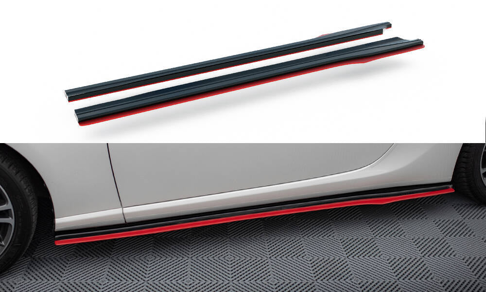 FOR SUBARU - BRZ MK1 / TOYOTA - GT86 FACELIFT - SIDE SKIRTS DIFFUSERS - V2