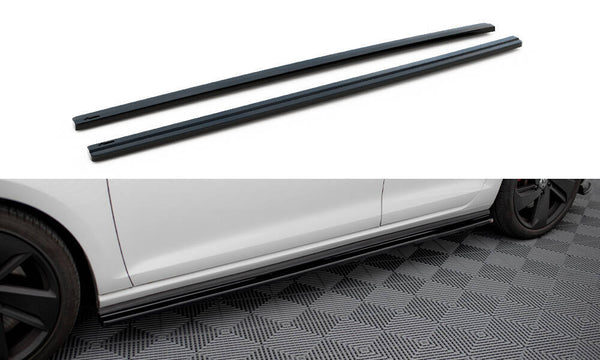 FOR VOLKSWAGEN - MK7 / MK7.5 GOLF GTI - SIDE SKIRTS DIFFUSERS - V1