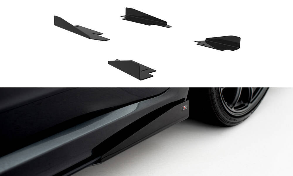 FOR SUBARU - IMPREZA WRX STI - MK3 FACELIFT - SIDE FLAPS