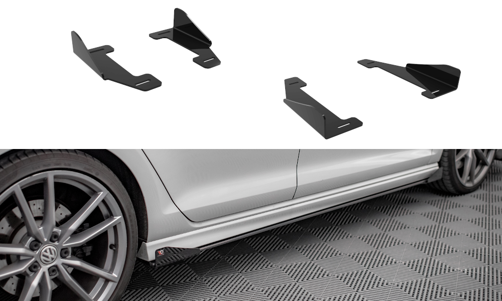 Side Flaps suitable for Volkswagen Golf R Mk7