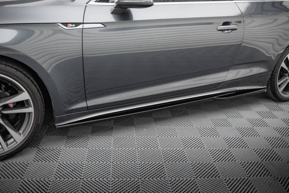 FOR AUDI - S5 COUPE / A5 S-LINE COUPE - B9 FACELIFT - SIDE SKIRTS DIFFUSERS