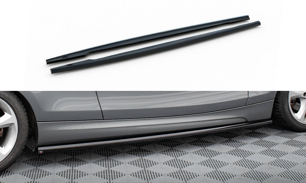 Side Skirts Diffusers suitable for BMW 1 M-Pack E82