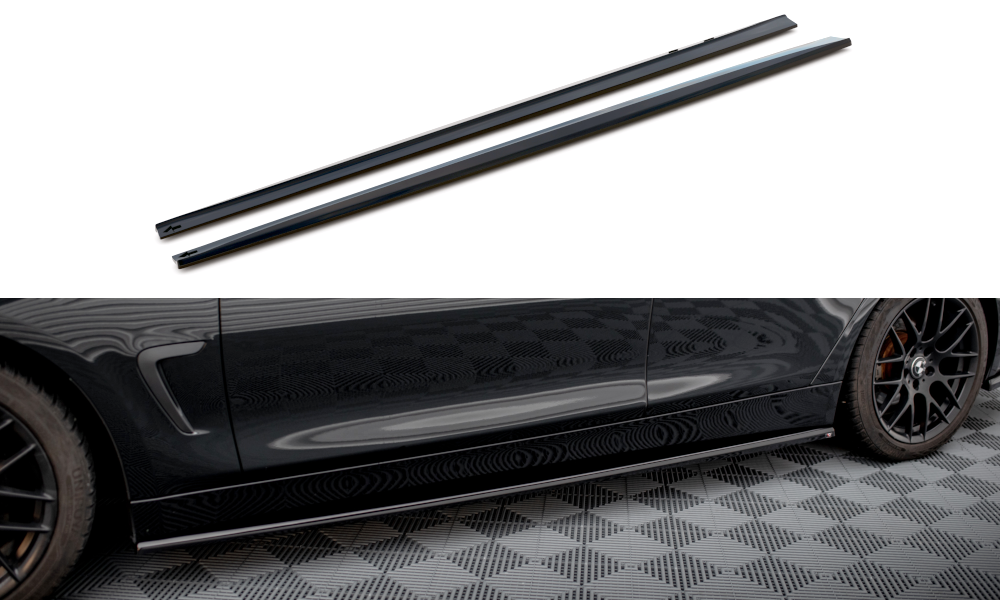 Side Skirts Diffusers suitable for BMW 4 Coupe / Gran Coupe / Cabrio F32 / F36 / F33
