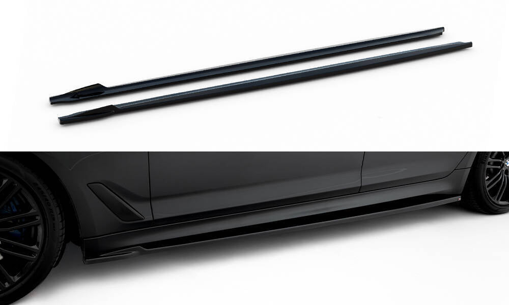 FOR BMW - 5 SERIES - G30 / G31 - M-PACK / M550I - SIDE SKIRTS DIFFUSERS - V2