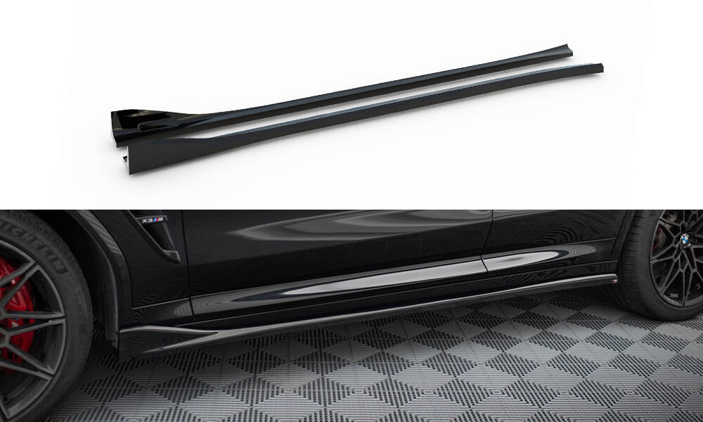 FOR BMW - X3 M - F97/ F97 FACELIFT - SIDE SKIRTS DIFFUSERS