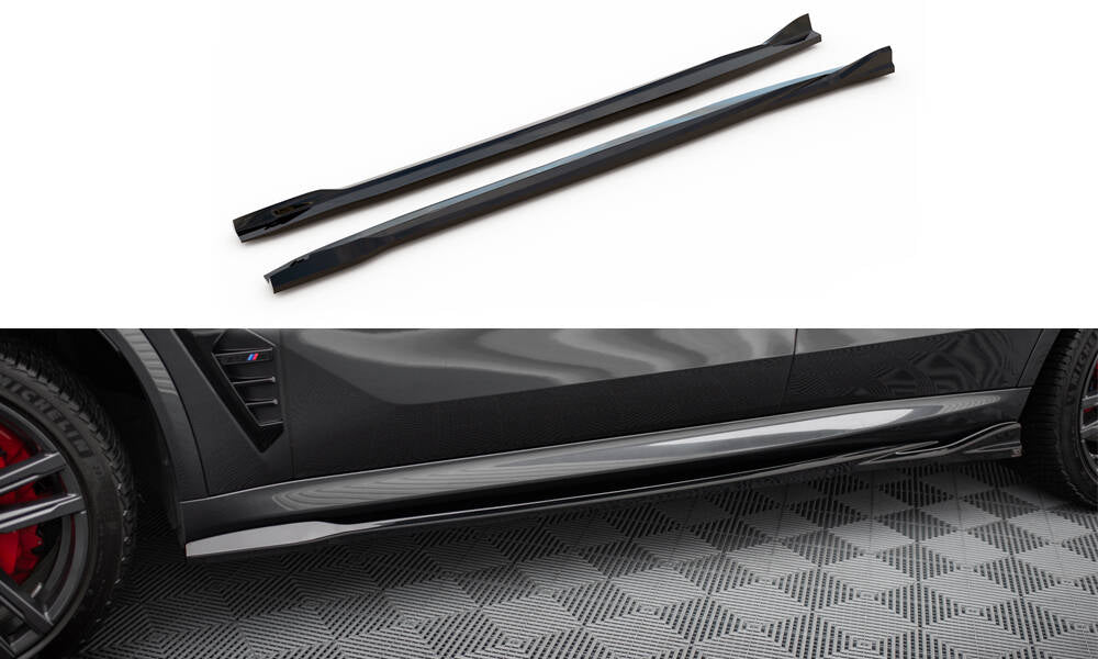 FOR BMW - X5M - F95 FACELIFT - SIDE SKIRTS DIFFUSERS