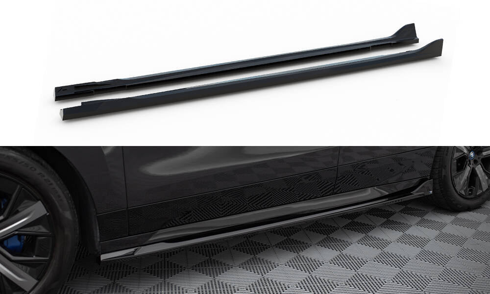 Side Skirts Diffusers suitable for BMW iX M-Pack i20 / I20 Facelift